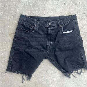 Men's Levi’s Black Denim Shorts size 38